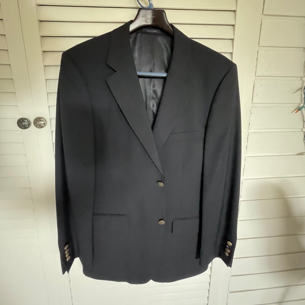 Club Room Navy Blazer 38R
